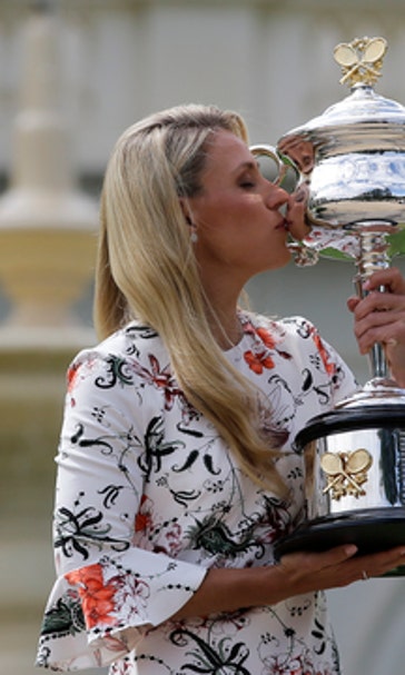 The Latest: Vesnina, Soares win Aussie mixed doubles title